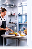 Zaplecze lokalu gastronomicznego